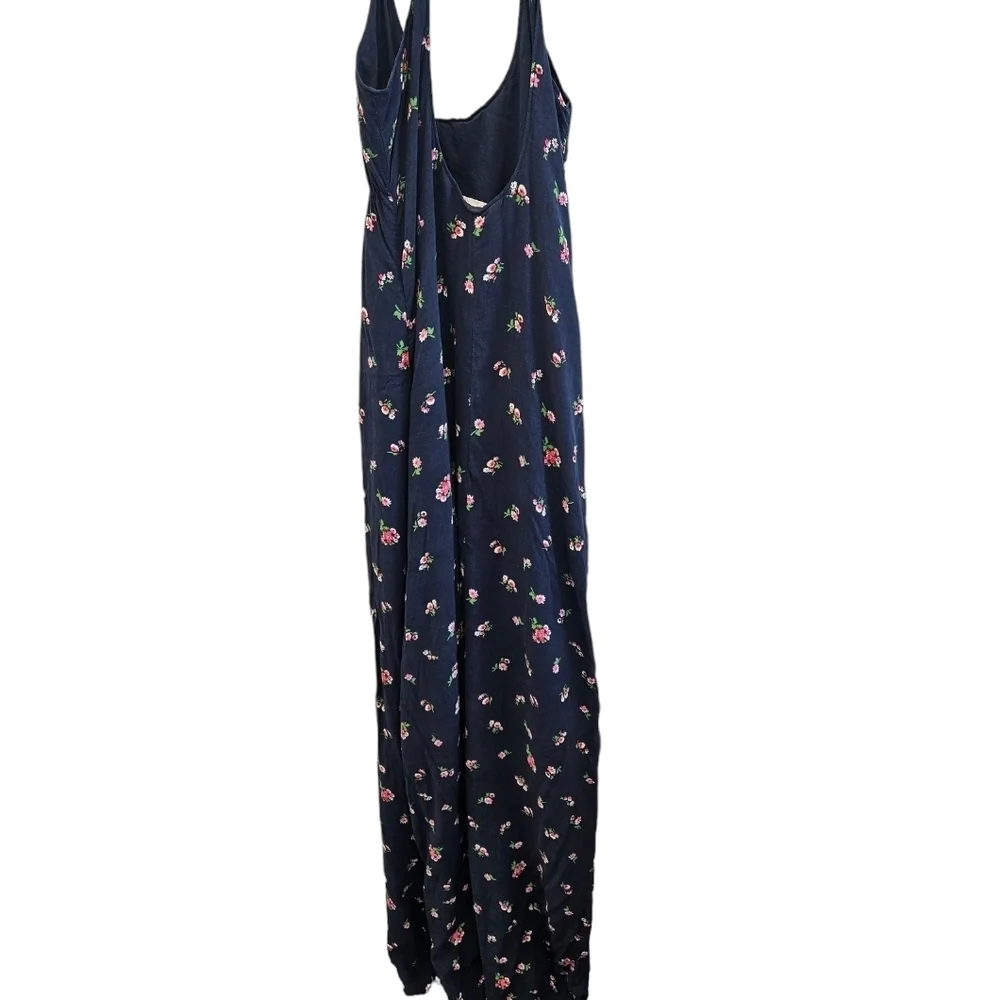 Abercrombie & Fitch Blue Floral Maxi Dress
